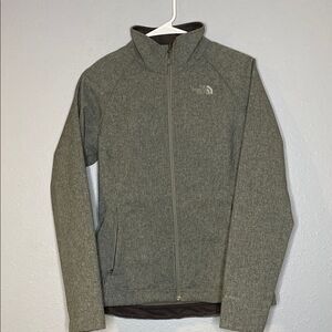 The North Face Windfall Gray Full Zip Jacket Size Small